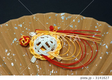 正月イメージ・水引亀の子横位置 3141627