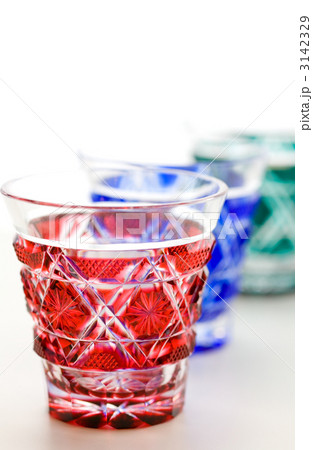 きらめく薩摩切子のグラス きらめく薩摩切子のグラス 3142329