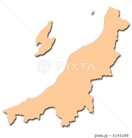 新潟県地図のイラスト素材 3143166 Pixta