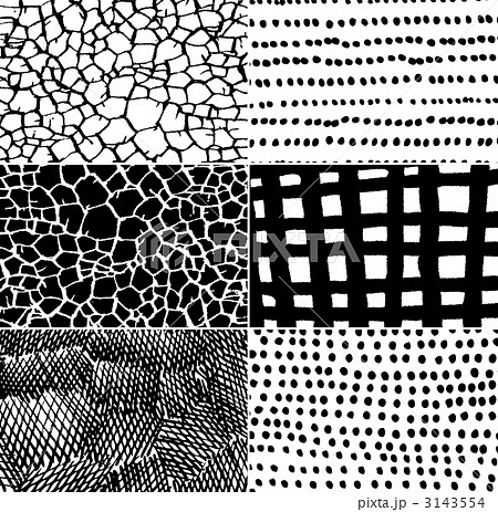 アニマル柄 点線 効果線のイラスト素材