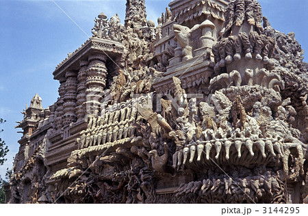 フランス フェルディナン・シュヴァルの理想宮の写真素材 [3144295
