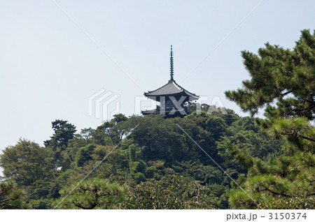 三渓園 旧燈明寺 三重塔 三渓園 旧燈明寺 三重塔 3150374