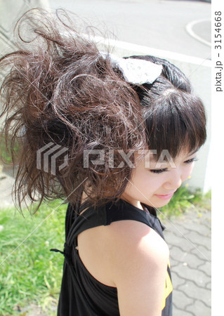 ダンスイベントのヘアメイク　キッズダンサー 3154668