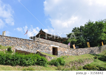 韓国 百済の城 コンサンソン 3156842