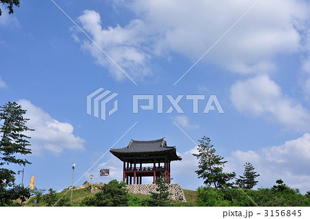 韓国 百済の城 コンサンソン 3156845