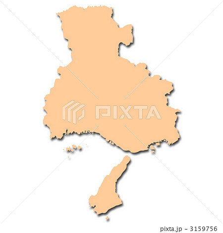 兵庫県地図のイラスト素材 兵庫県地図のイラスト素材