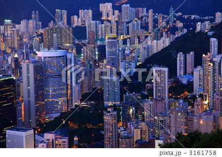夕暮れの香港 3161758