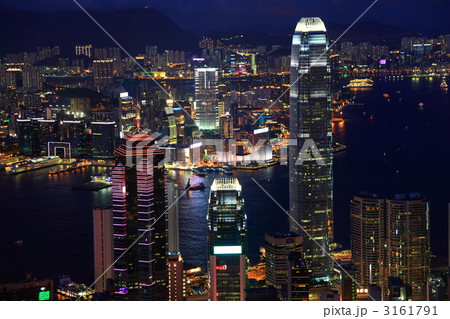 夕暮れの香港 3161791