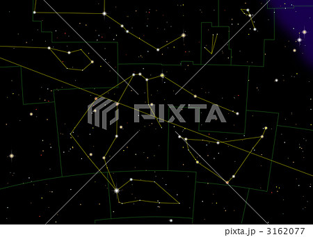 みずがめ座_黒背景 3162077