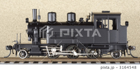 旧神中鉄道の3号蒸気機関車を模した1/80鉄道模型 3164548