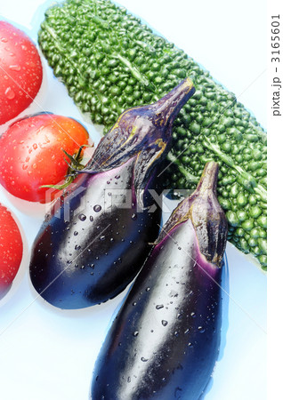 夏野菜　ナス　ゴーヤ　トマト 3165601