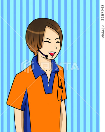 アミューズメントパークの店員 3167948