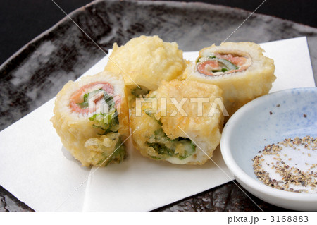 ハモの梅紫蘇チーズはさみ揚げ 3168883