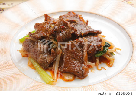 牛肉のピリ辛炒め 3169053