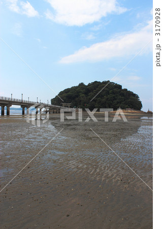引き潮の竹島 引き潮の竹島 3170928