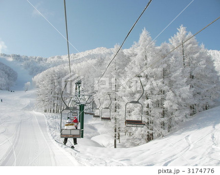 斑尾高原のリフトより 斑尾高原のリフトより 3174776