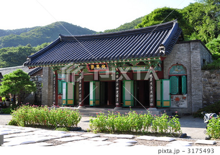 韓国 忠淸北道鎭川 寶塔寺 地蔵殿  3175493