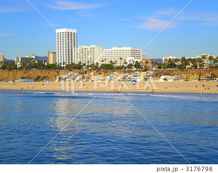 サンタモニカビーチ 3176798