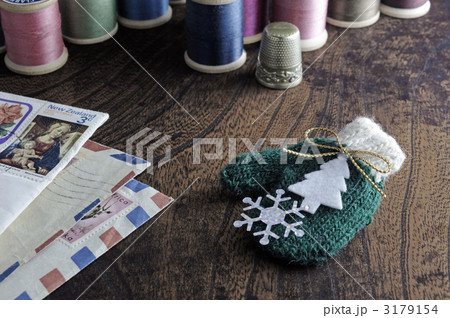 手袋　クリスマス 3179154