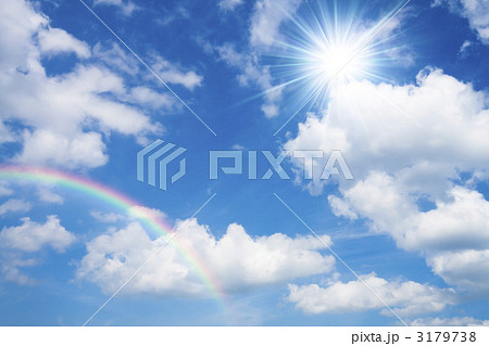 青空と太陽 3179738