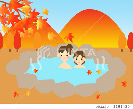 露天風呂（母・娘） 3191489