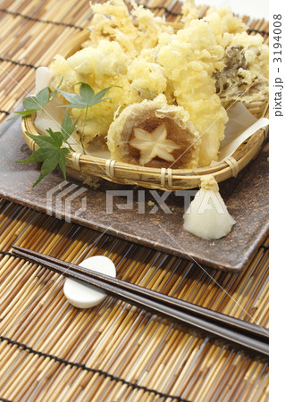 秋の味覚の天婦羅 3194008