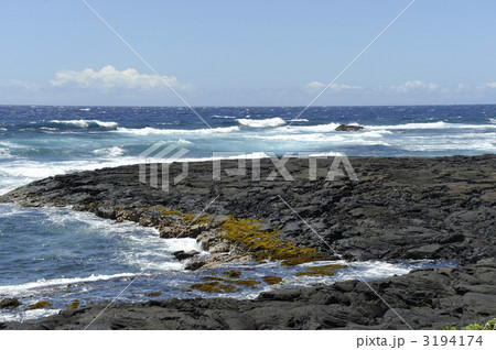 ハワイ島 黒砂海岸 ハワイ島 黒砂海岸 3194174