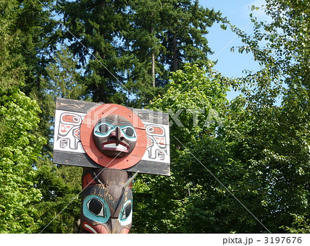 スタンレー・パークのトーテームポール 3197676