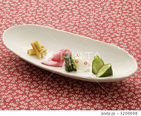 漬け物盛り合せ　イメージ素材 3200698