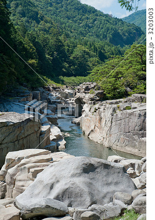 木曽八景　寝覚の床 3203003