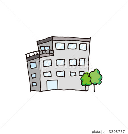 マンションのイラスト 3203777