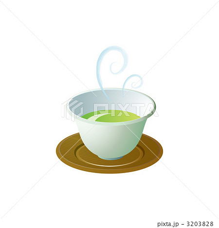 緑茶のイラストのイラスト素材 338