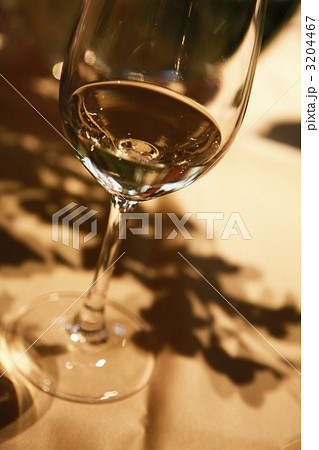 木漏れ日の下のグラスワイン白 木漏れ日の下のグラスワイン白 3204467