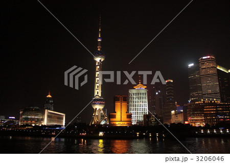上海夜景黄浦江・外灘 3206046