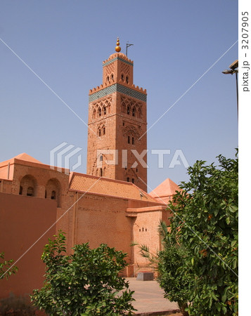 マラケシュ：クトゥビア・モスク 3207905