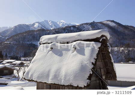 雪の白川郷 雪の白川郷 3211509