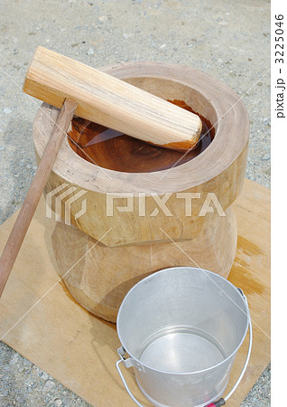 餅搗きの準備完了 餅搗きの準備完了 3225046