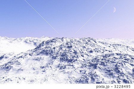 心象風景　快晴の冬山 3228495