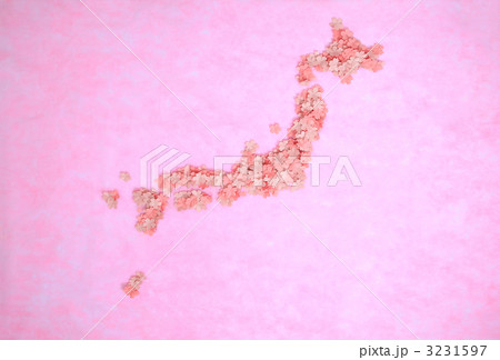桜前線、日本列島 桜前線、日本列島 3231597
