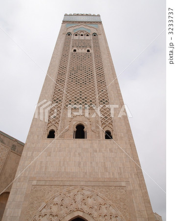 カサブランカ・ハッサン2世モスクのミナレット 3233737