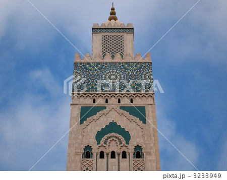 カサブランカ・ハッサン2世モスクのミナレット 3233949
