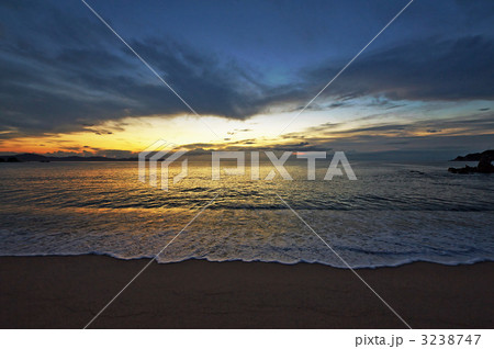 若狭湾の漁火 3 若狭湾の漁火 3 3238747