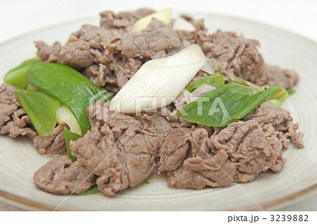 葱焼き肉 3239882