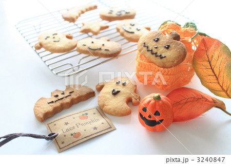 ハロウィン　お菓子作り　クッキー 3240847