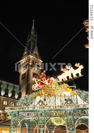 ドイツ　ハンブルク　クリスマスイルミネーション 3249552