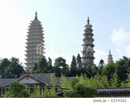 雲南省大理・崇聖寺の塔 雲南省大理・崇聖寺の塔 3254162