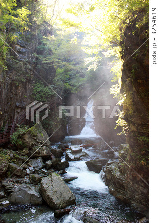 厳立峡の三ツ滝 3254619