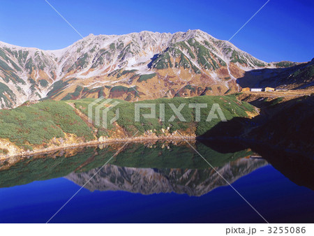 みくりが池の水鏡 3255086