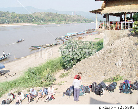 タイとラオスの国境（チェンコーン／タイ） 3255995