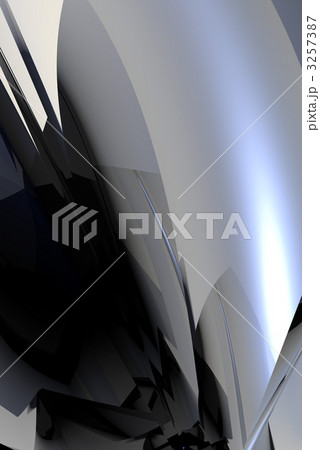 白と黒のメタル 3257387